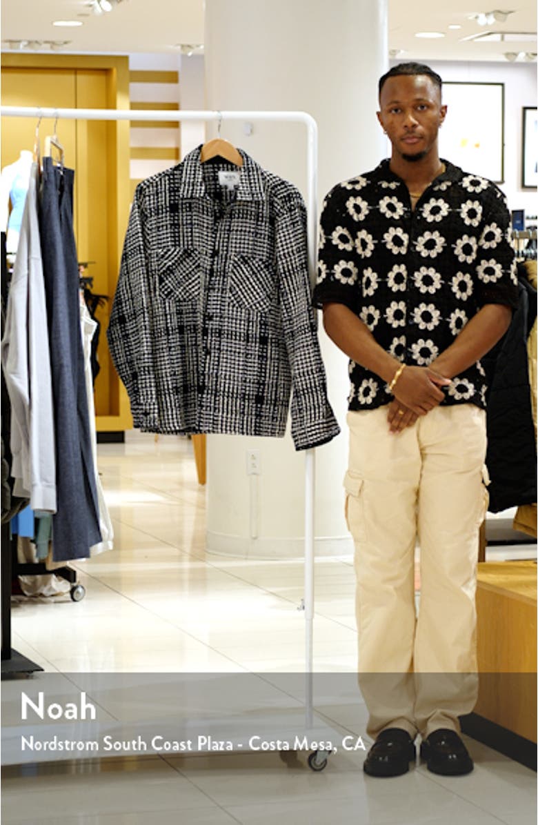 Whiting Plaid Button-Up Overshirt, sales video thumbnail