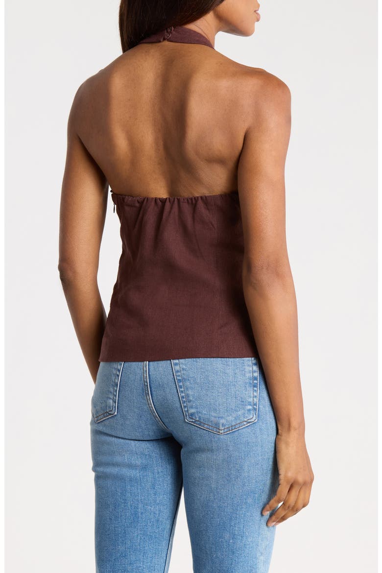 Halter Vest, Alternate, color, SUMMER PLUM