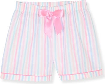 Kids' Stripe Two-Piece Pajamas & Scrunchie Set
