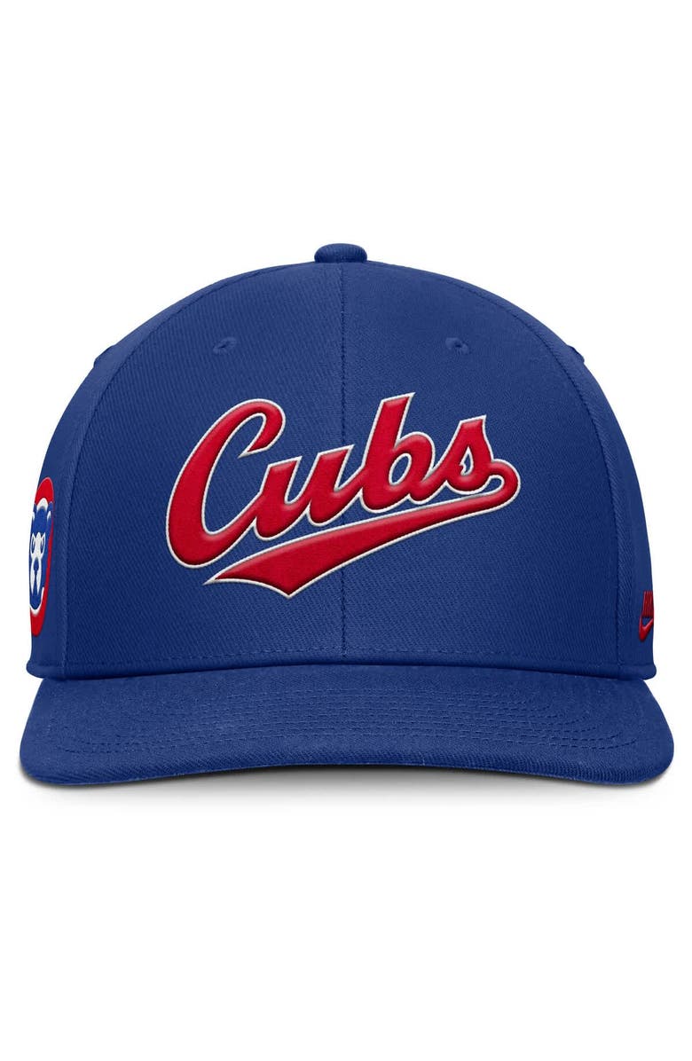 Nike Men's Nike Royal Chicago Cubs Pro Performance Snapback Hat, Alternate, color, Royal