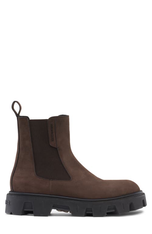 Moncler Peak City Chelsea Ankle Boots Sneakers Brown In Brown