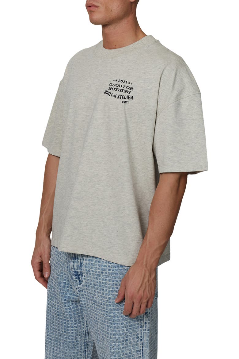 Boxy-Fit Icarus T-Shirt, Alternate, color, Grey
