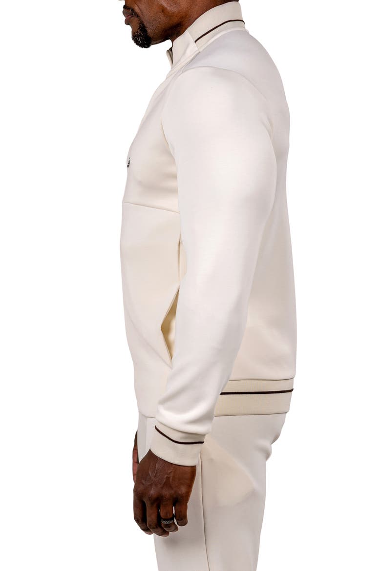 Marthyr0001 White Zip Sweatshirt, Alternate, color, WHITE