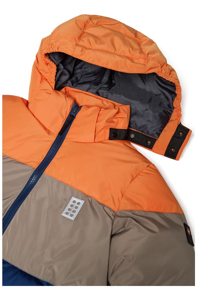 Kids' Winter Ski Shirtjacket, Alternate, color, ORANGE