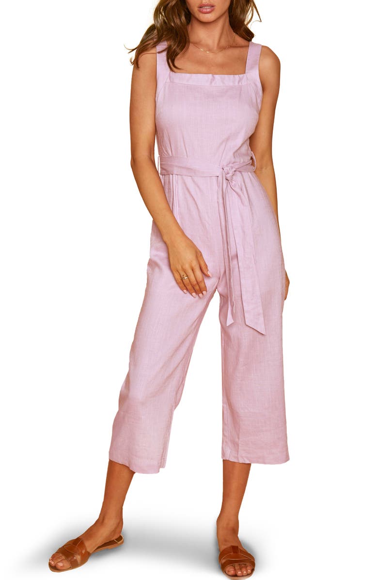 Lost + Wander Santorini Crop Jumpsuit, Main, color, 