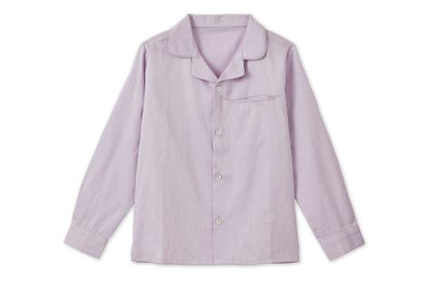 LS Organic Cotton Woven Collared Shirt