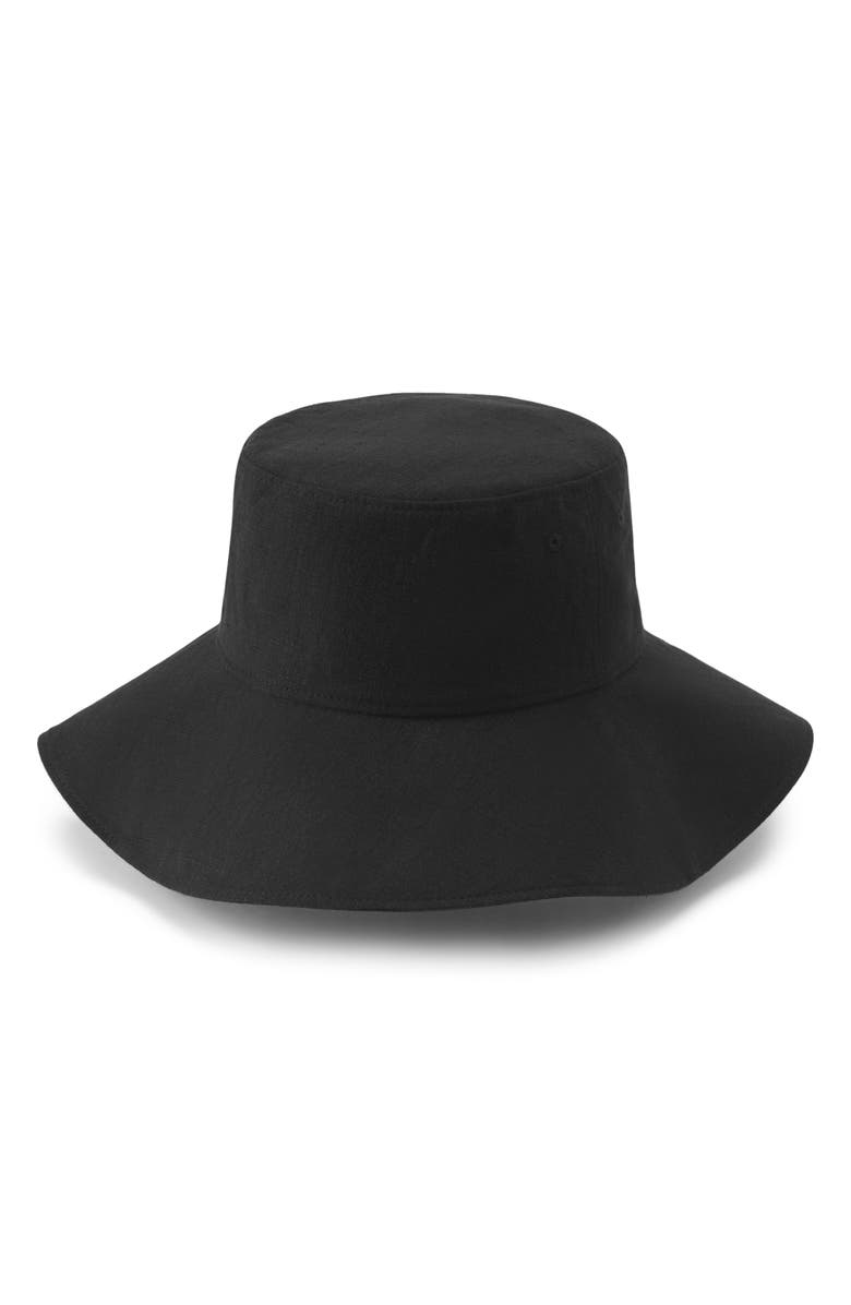 Helen Kaminski Aria UPF 50+ Linen Bucket Hat, Alternate, color, 