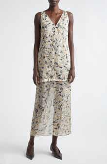 Katrin Abstract Animal Print Maxi Dress