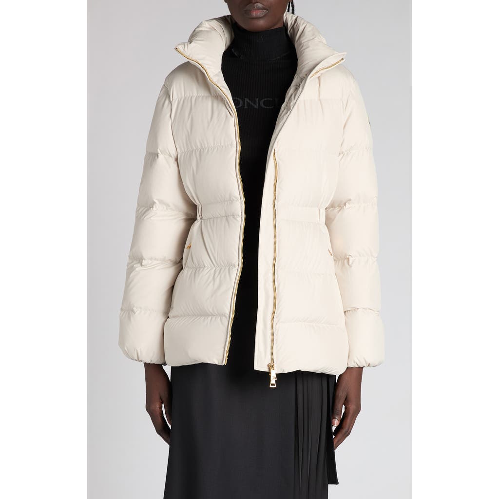 Moncler Brossette Down Jacket In White