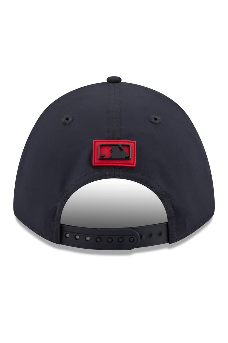 Men's New Era  Navy Washington Nationals 2026 Clubhouse 9FORTY A-Frame Adjustable Hat, Alternate, color, Navy