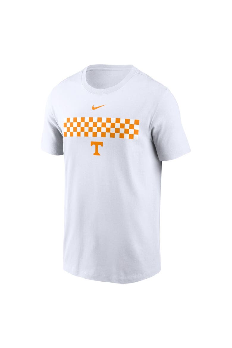 Men's Nike White Tennessee Volunteers Campus Pattern T-Shirt, Alternate, color, White