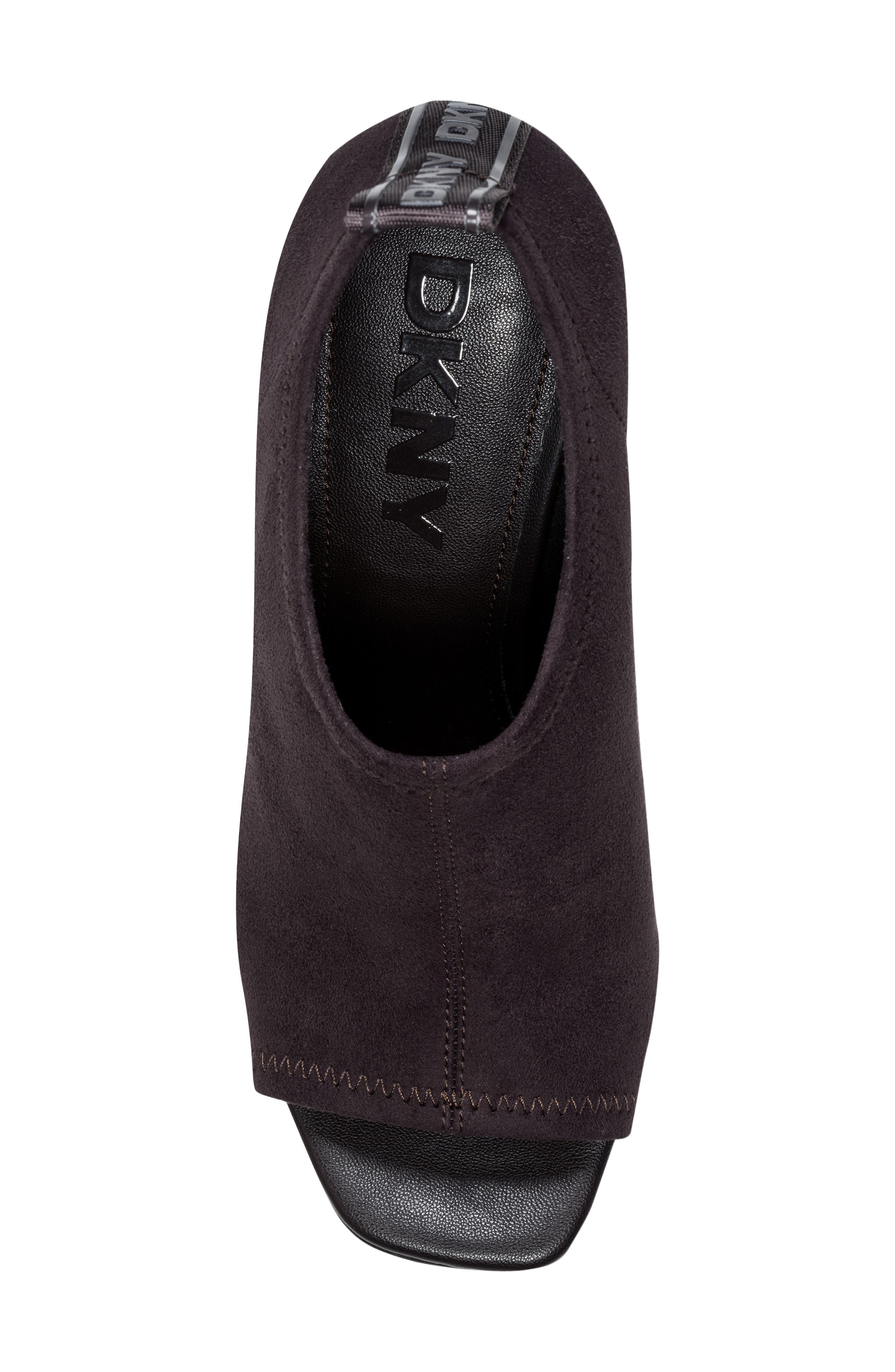 Brynna Open Toe Bootie, Alternate, color, BROWN