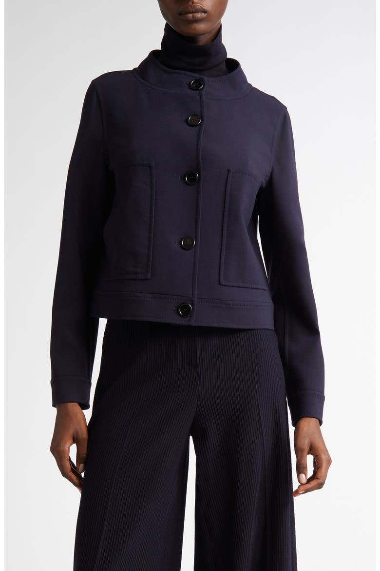Lamine Stretch Virgin Wool Jacket, Main, color, ULTRAMARINE