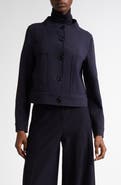 Max Mara Lamine Stretch Virgin Wool Jacket
