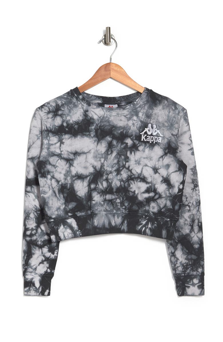 KAPPA ACTIVE Kappa Catros Tie Dye Crop Sweatshirt, Main, color, 