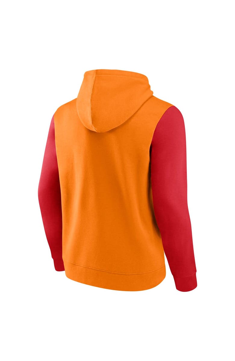 FANATICS Men's Fanatics Red Tampa Bay Buccaneers Fleece Pullover Hoodie, Alternate, color, Orange