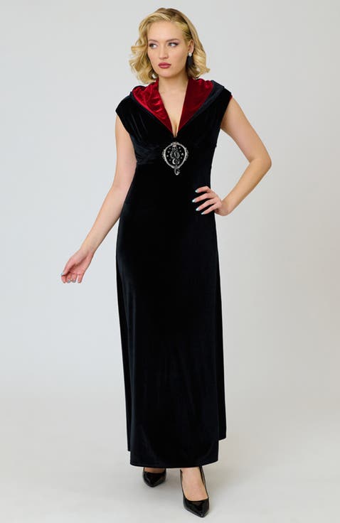 Hooded Maxi Dress