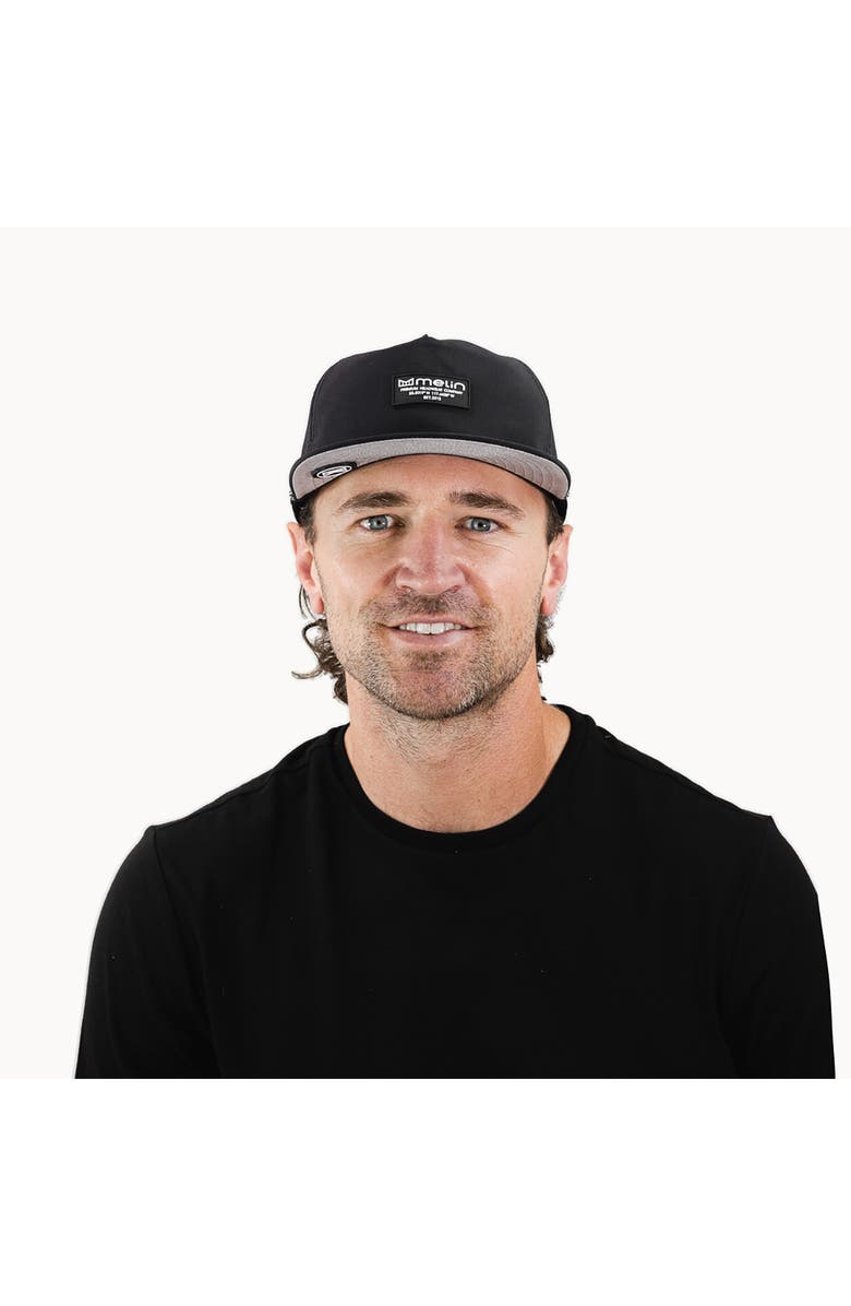 Melin Coronado Brick Hydro Performance Snapback Hat, Alternate, color, Black