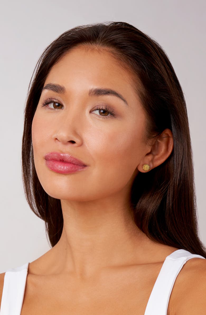 LAGOS Caviar Ball Stud Earrings, Alternate, color, Gold