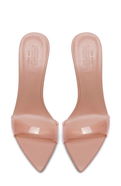 Femme La Azucar Slide Sandal In Pink