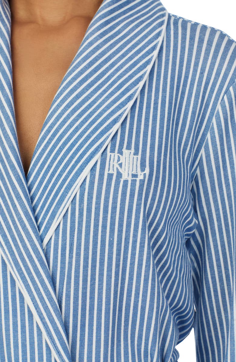Lauren Ralph Lauren Stripe Robe, Alternate, color, 