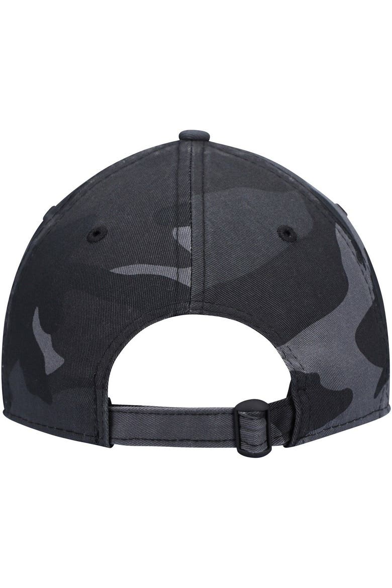 Men's New Era Charcoal Cleveland Browns Camo Core Classic 2.0 9TWENTY Adjustable Hat, Alternate, color, Charcoal
