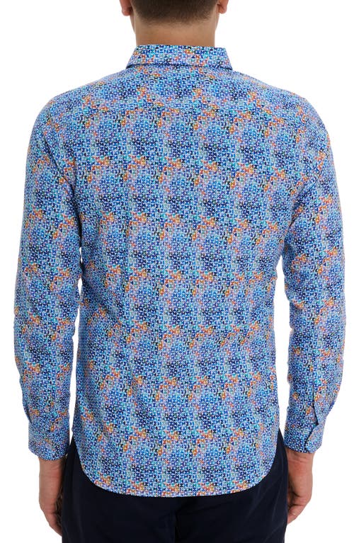 Robert Graham Venlow Long Sleeve Button Down Shirt In Blue Multi