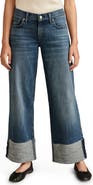 Lucky Brand Lucky Legend Cuffed Wide Leg Jeans