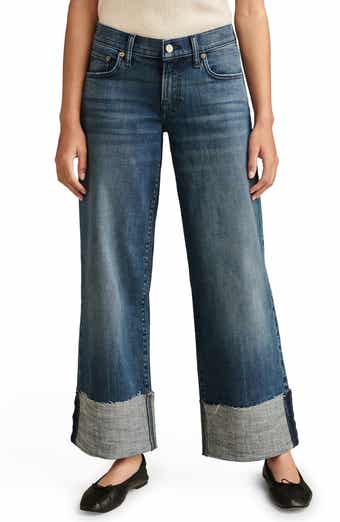 Lucky Brand Lucky Legend Cuffed Wide Leg Jens