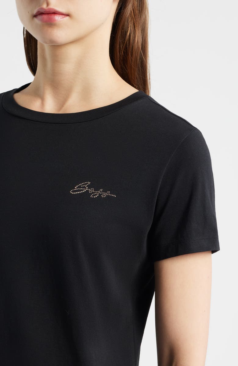 BOSS Esogo Cotton T-Shirt, Alternate, color, Blk