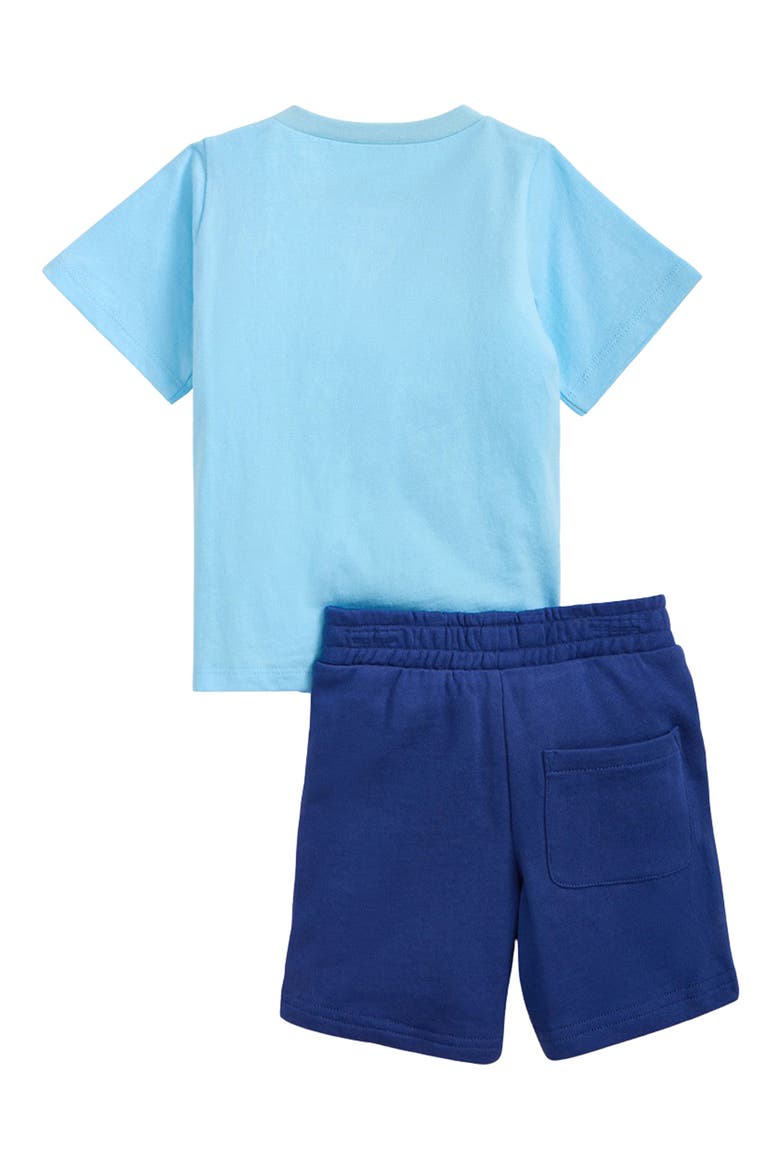 Kids' Fidget Cotton Graphic T-Shirt & Shorts Set, Alternate, color, BLUE