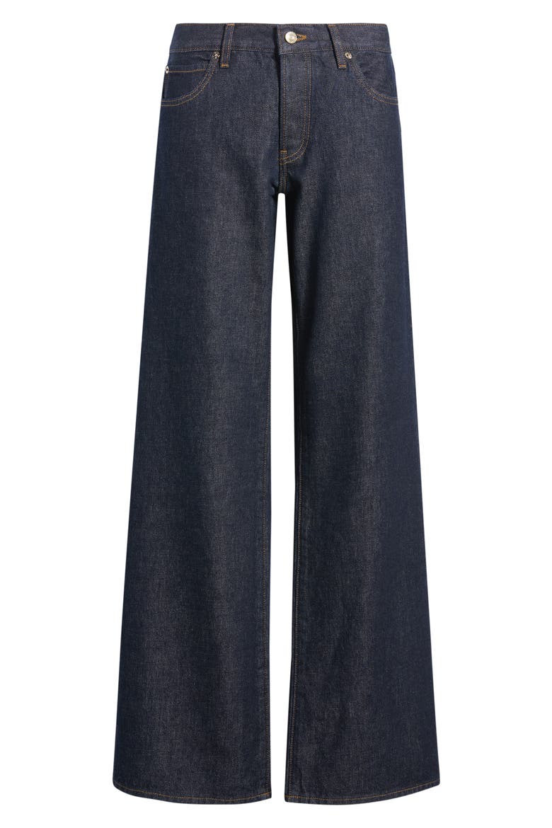 The Gray Wide Leg Jeans, Alternate, color, RINSE