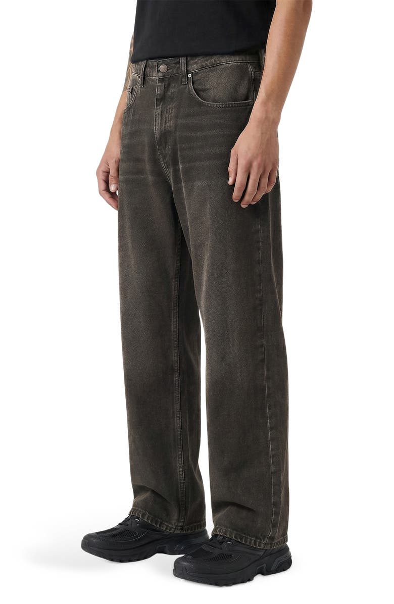 OLIVER LOGAN Baggy Wide Leg Jeans, Alternate, color, Brown Tint
