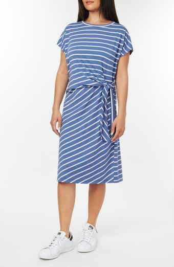 C & C California Oakley Side Tie T-Shirt Dress