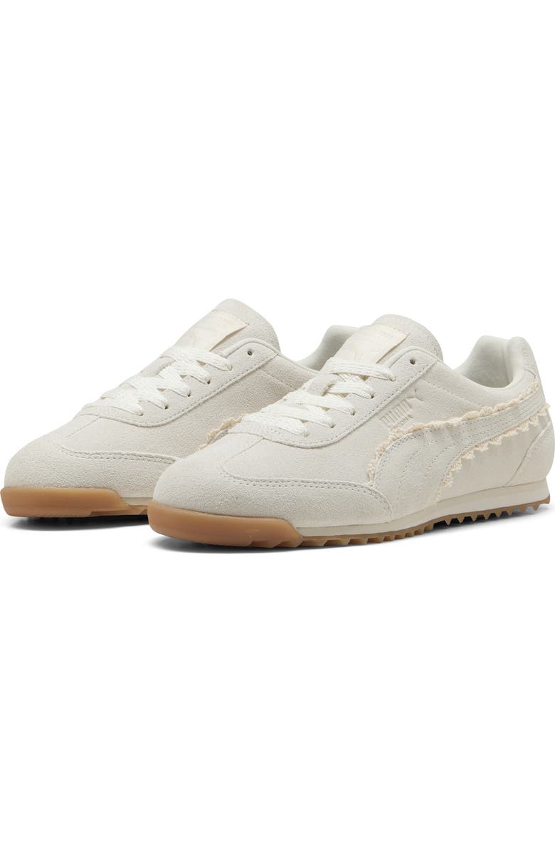 PUMA Arizona Lace Sneaker, Main, color, Warm White/ Caramel Latte