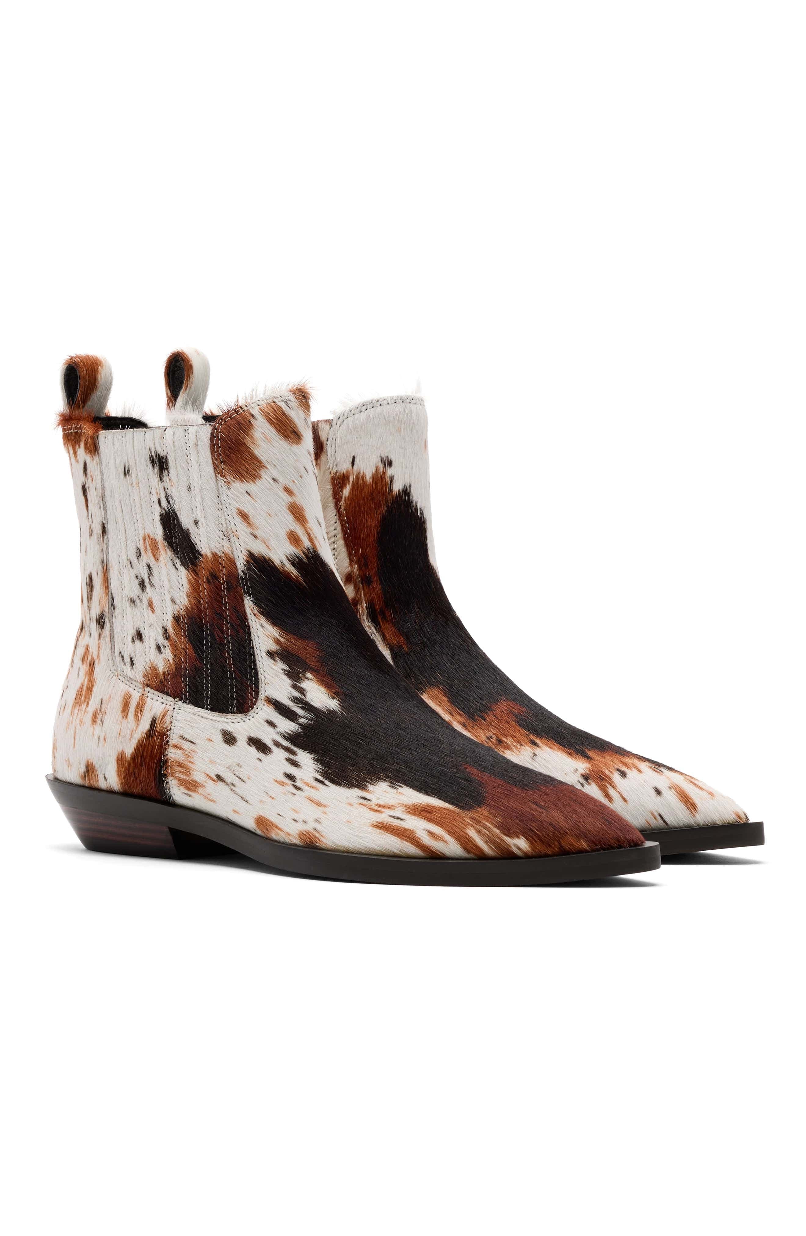 MARC NOLAN Savannah Ankle Boots, Alternate, color, Tiger Horse