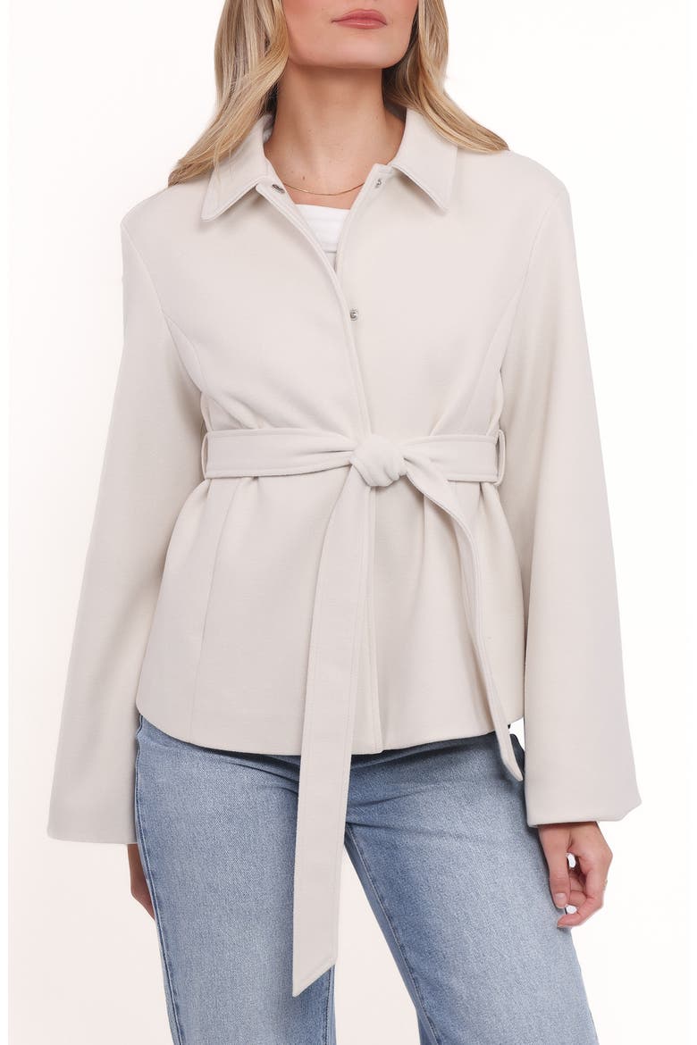 Halston Jacket, Main, color, CREAM