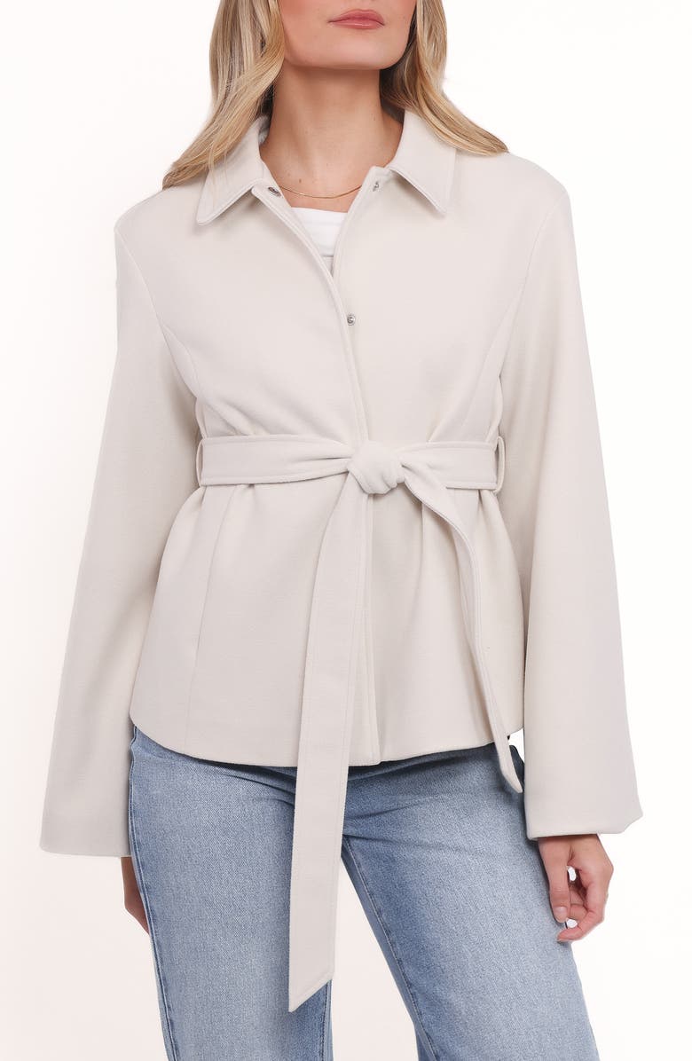 Petal & Pup Halston Jacket, Main, color, Cream