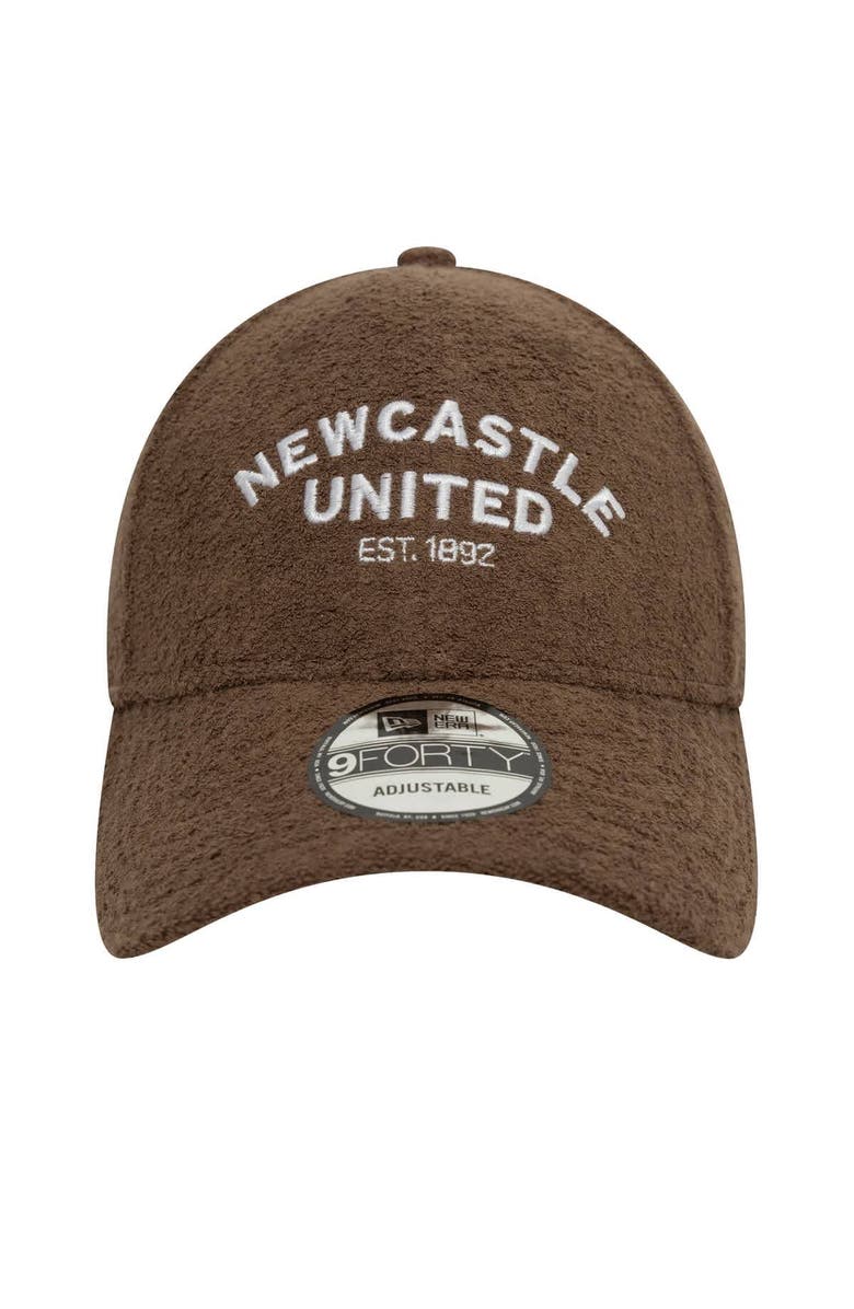 New Era Men's New Era Brown Newcastle United Terry Cloth Adjustable 9FORTY Hat, Alternate, color, 