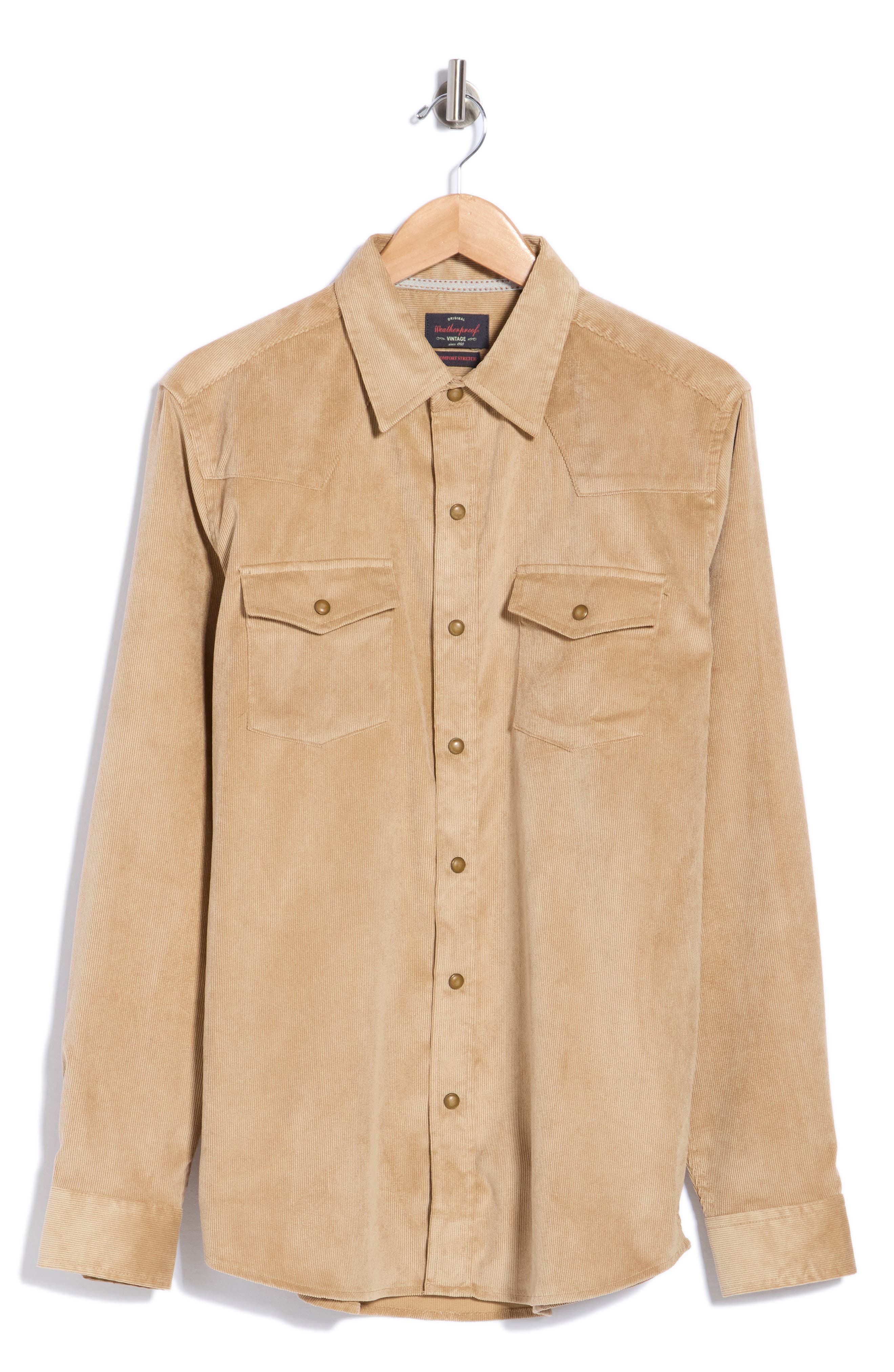 Stretch Corduroy Shirt