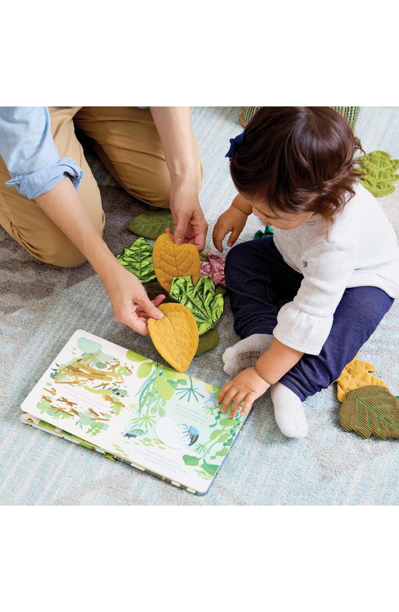 Kaplan Early Learning Company Crinkle Leaves - 30 Pieces, Alternate, color, Multicolored