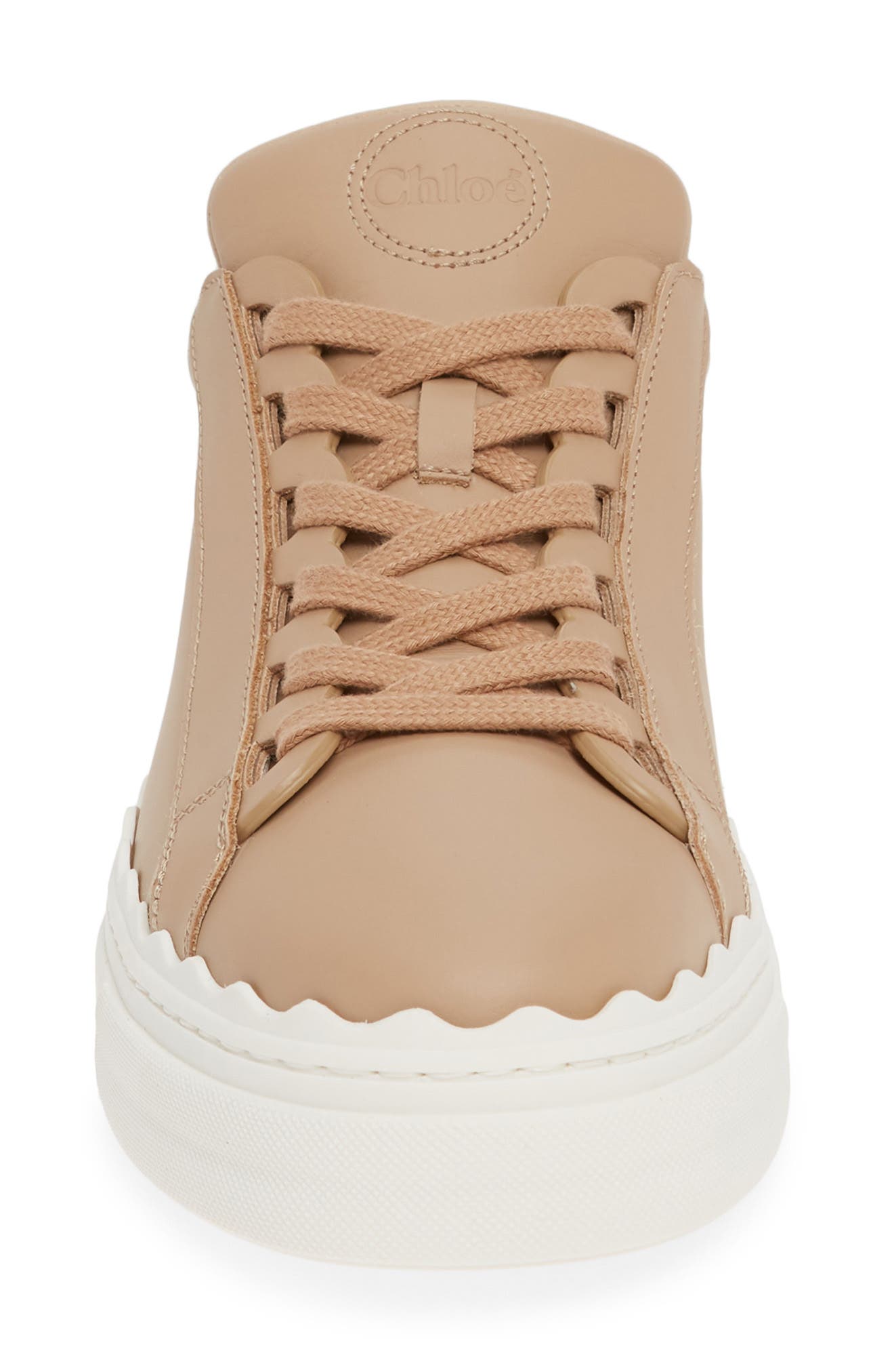 Lauren Low Top Sneaker, Alternate, color, PINK TEA LEATHER