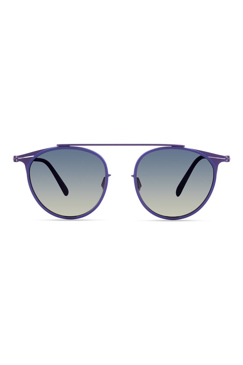 Browline Sunglasses, Main, color, INDIGO