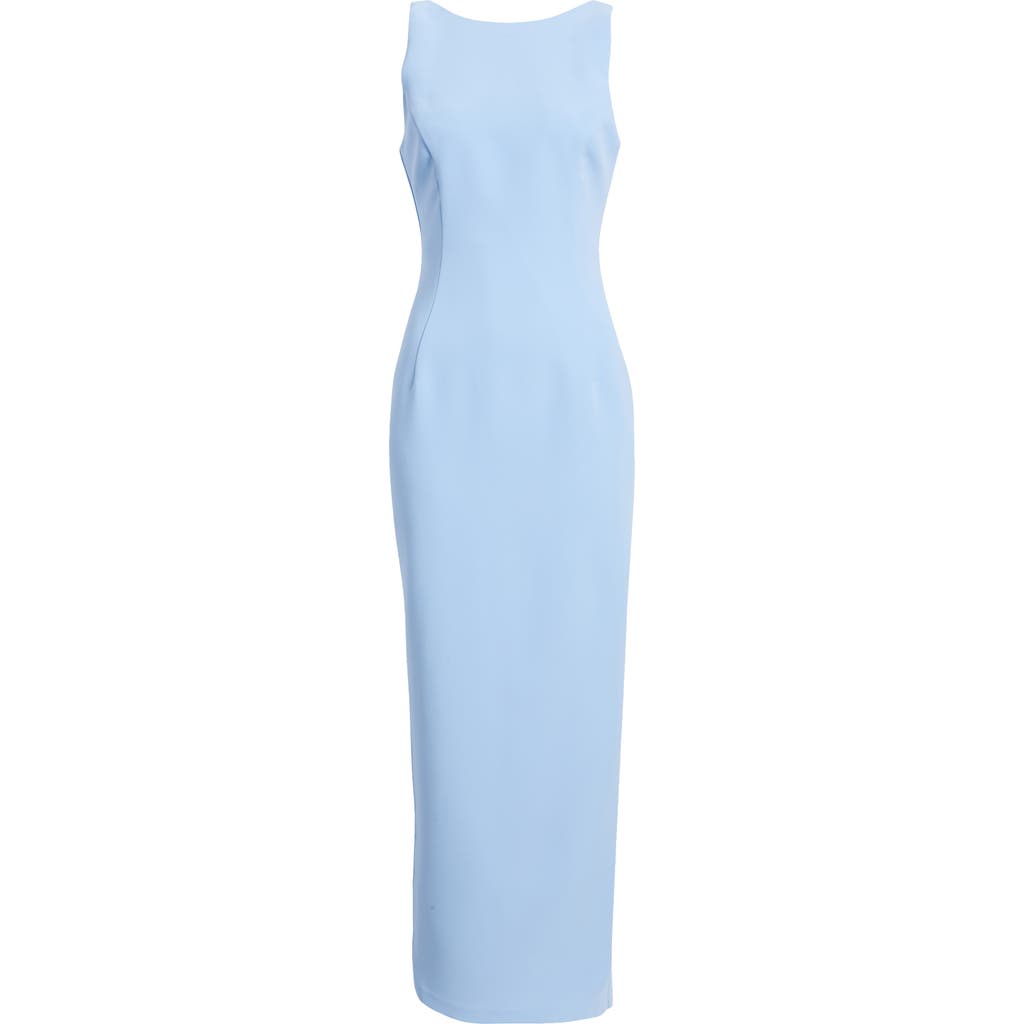 Amanda Uprichard Marbella Maxi Dress In Baby Blue