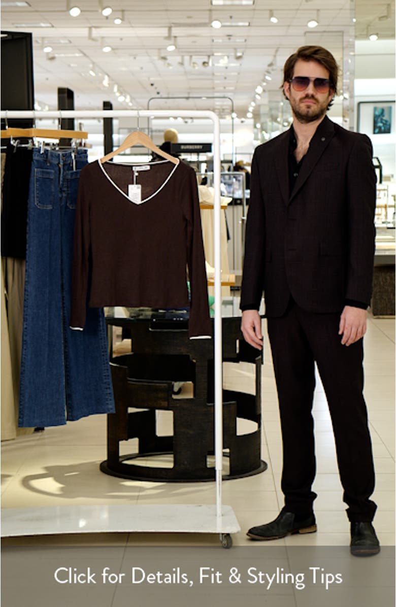 Contrast Rib Top, sales video thumbnail