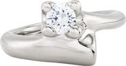 UNODE50 Classic White Sparkle Ring