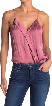 PAIGE Cienna Surplice Neck Bodysuit