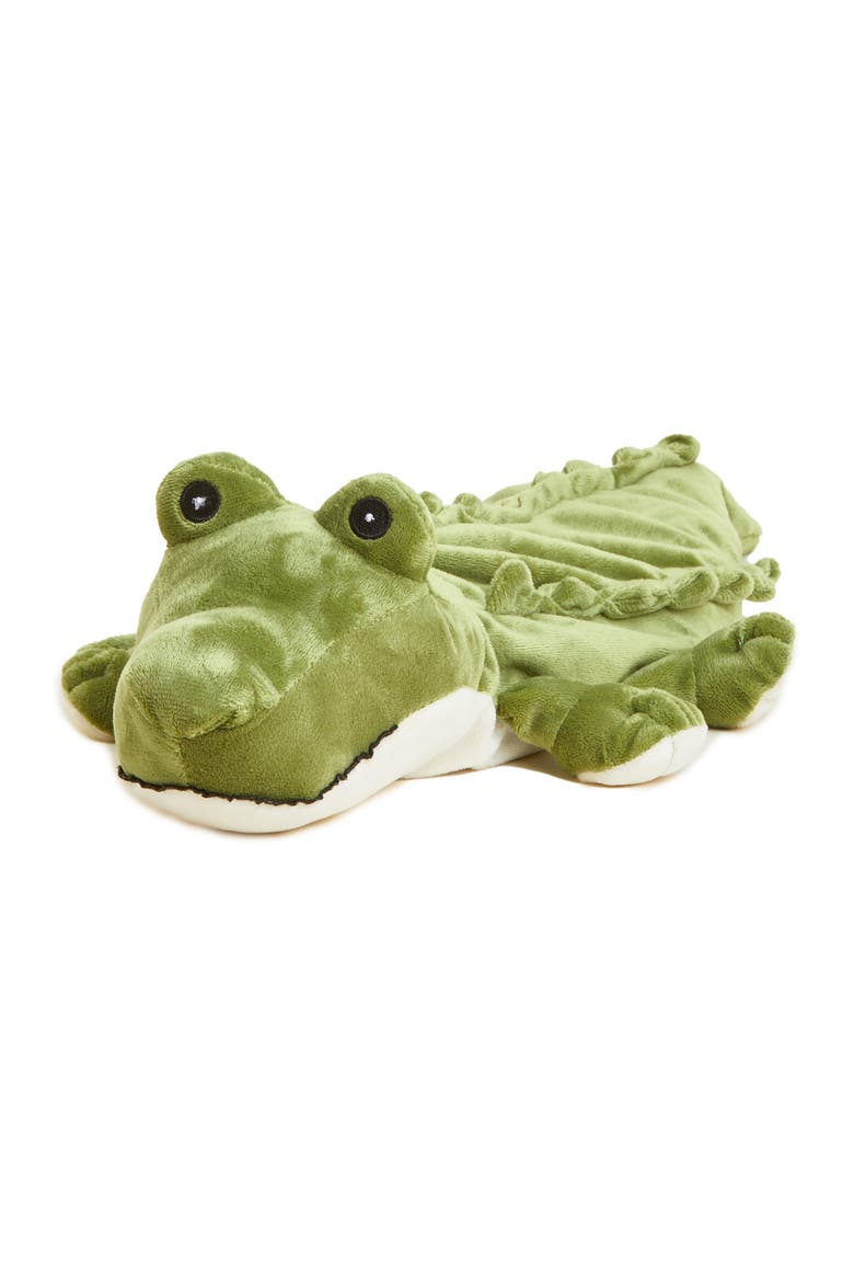 Alligator Plush Toy, Main, color, Medium Green