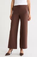 T Tahari Textured Wide Leg Pants