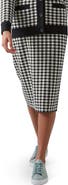LK Bennett Lea Check Skirt